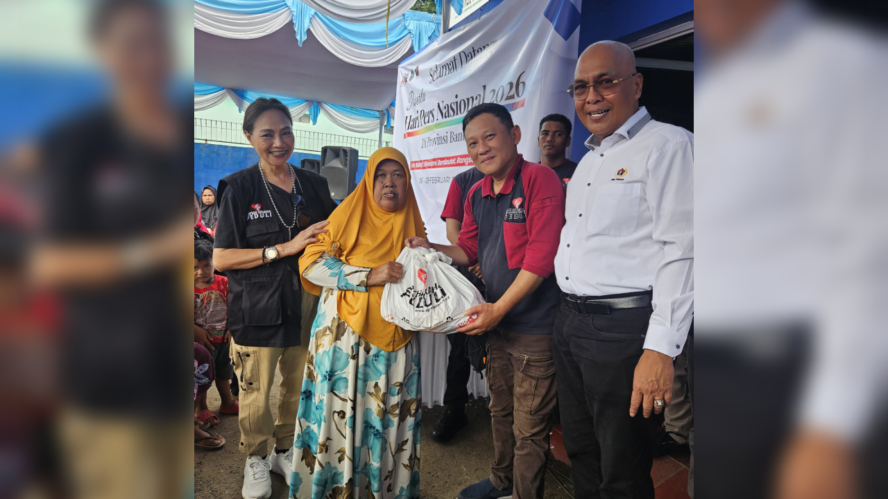 Gandeng Artha Graha, PWI Pusat Gelar Baksos HPN 2026 di Serang dan Dorong Kebangkitan Kota Bersejarah