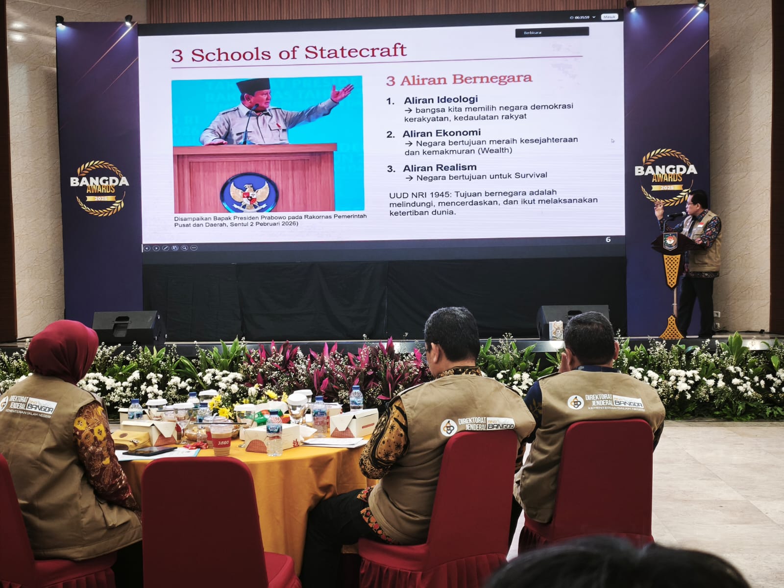 Dirjen Bangda Kemendagri Ingatkan Pengelolaan Anggaran By Design