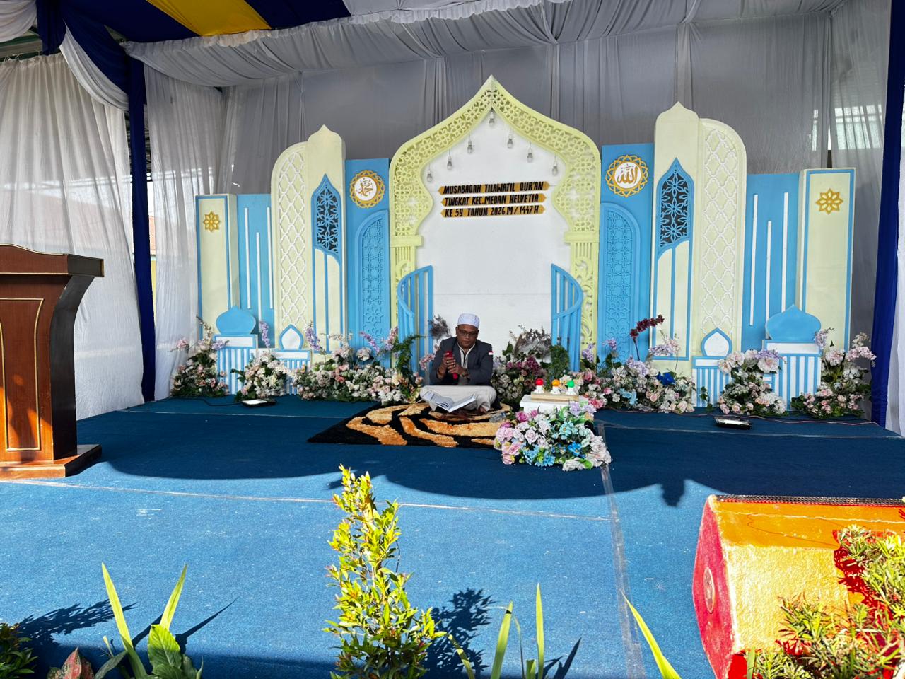 Menggetarkan Hati! Dari Balik Jeruji, Warga Binaan Lapas Medan Buka MTQ Helvetia ke-59