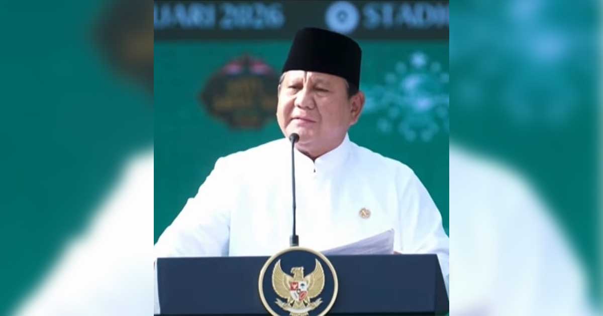 Prabowo Mengaku Makin Berani di Tengah NU, Sebut Ulama dan Santri Jadi Sumber Semangat Mengabdi