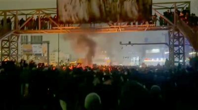 Aksi protes di Iran dengan penjagaan ketat aparat keamanan di tengah laporan korban tewas meningkat menjadi 466 orang dan isu intervensi AS–Israel.