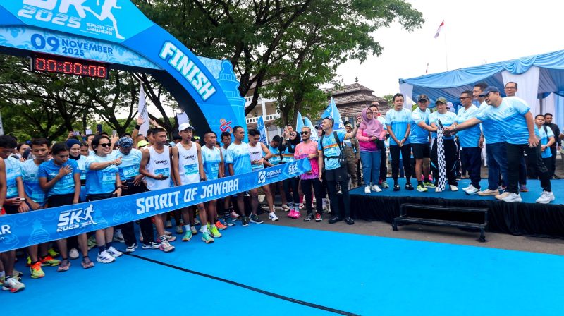 Gubernur Andra Soni Lepas Lomba Lari Ekbispar Banten 5K 2025 (Dok Pemprov Banten)