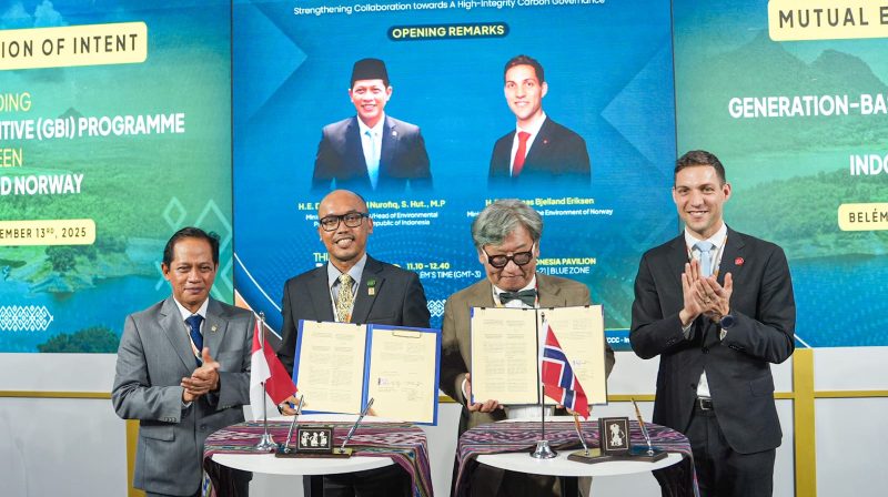 Kesepakatan penjualan karbon antara Indonesia dan Norwegia (Dok COP)