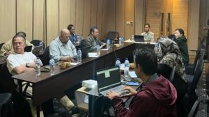 Sosialisasi pendataan media oleh Dewan Pers di Hotel Le Dian, Kota Serang, Banten, dalam rangka Hari Pers Nasional 2026.