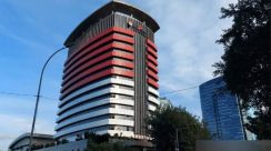 Teks Foto: Gedung Merah Putih KPK, Jakarta Selatan. (Dokumen Hallonews)