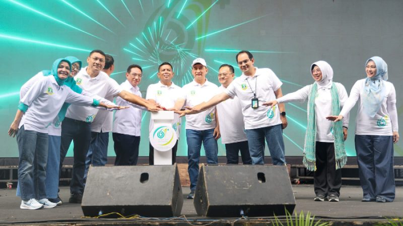 Gubernur Banten Andra Soni saat HKN ke-61