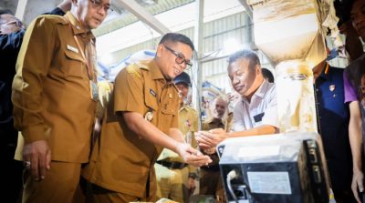 Gubernur Banten Cek Penggilingan Beras