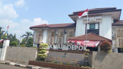 Ilustrasi Gedung Kejari Depok. (HALLONEWS/Janter)