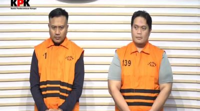 Gedung Merah Putih KPK Jakarta terkait pengungkapan dugaan pemerasan Kajari Hulu Sungai Utara dengan aliran dana Rp1,5 miliar