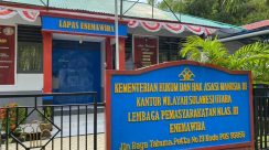 Lapas Kelas III Enamawira, Sulawesi Utara.