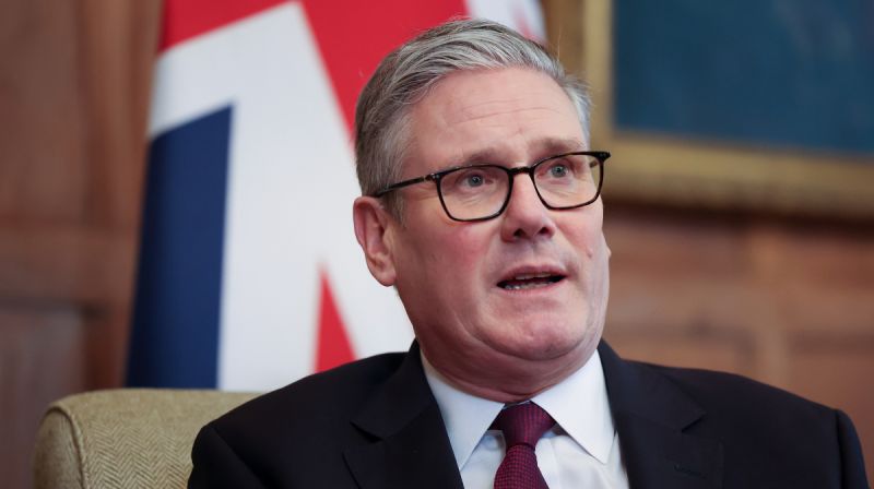 Perdana Menteri Inggris Keir Starmer menjelang kunjungan resmi ke China