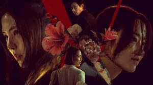 Poster film "Project Y" yang menampilkan Han So Hee dan Jeon Jong Seo dengan ekspresi emosional dan nuansa gelap, menggambarkan konflik kriminal dan hubungan kompleks antar karakter.