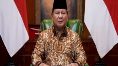 Presiden Prabowo Subianto menyampaikan pesan dan Selamat Natal bagi Umat Kristiani