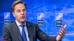 Sekjen NATO Mark Rutte dalam wawancara dengan media Jerman