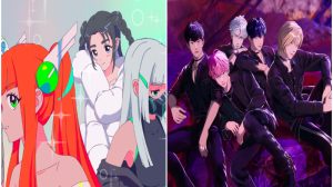 Syndi8, grup pop virtual Hybe, menampilkan performa AI pertama mereka secara global.