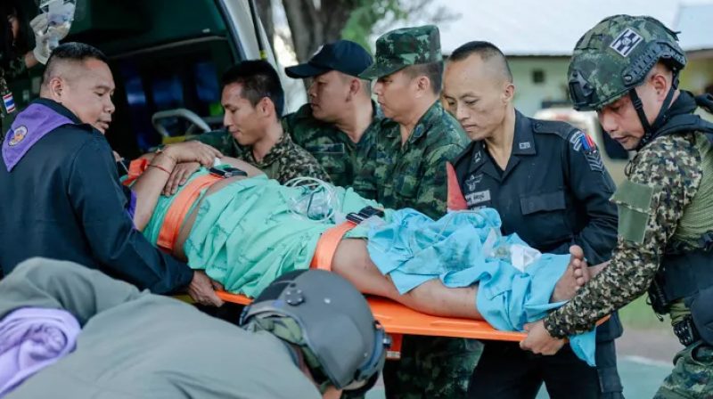 Tentara Thailand Terluka