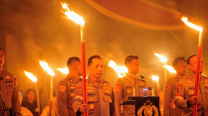 Kapolri Pimpin Renungan Ksatria Bhayangkara, Komitmen Transformasi Polri