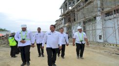 Dirjen Pemasyarakatan, Mashudi bersama jajaran Ditjenpas Kementerian Imipas saat mengunjungi sejumlah Rutan di Jawa Tengah