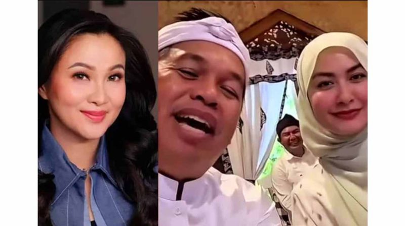 Kolase Foto Kang Dedi Mulyadi, Sherly Tjoanda, Young Syefura