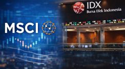 Logo MSCI dan BEI