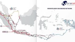 Peta jaringan MORA di Indonesia