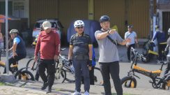 wali kota tangerang pakai sepeda